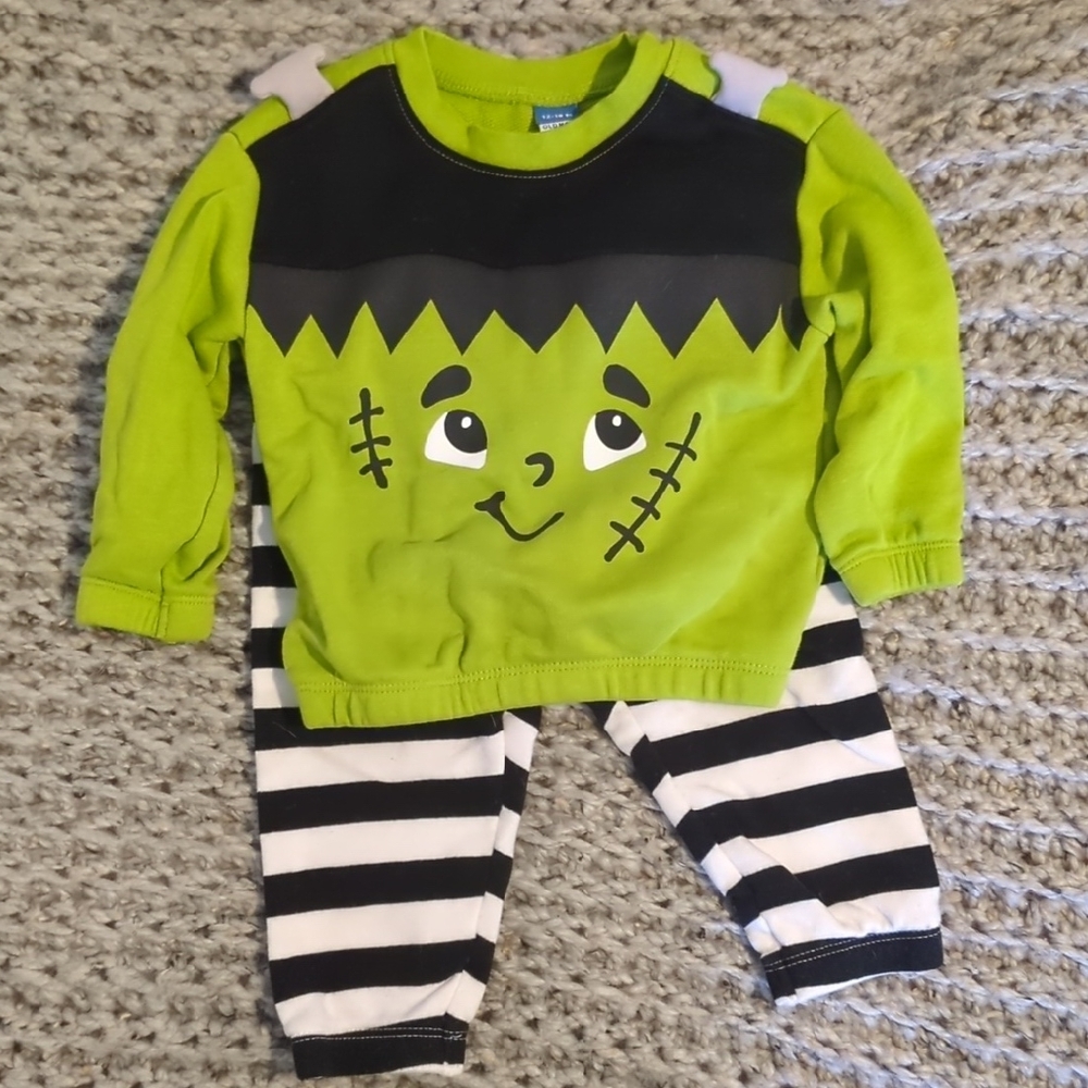 Old Navy Neon Green Baby Shirt